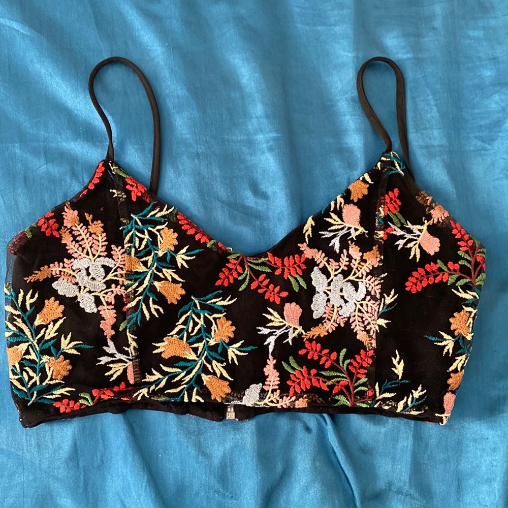 Floral Crop Top